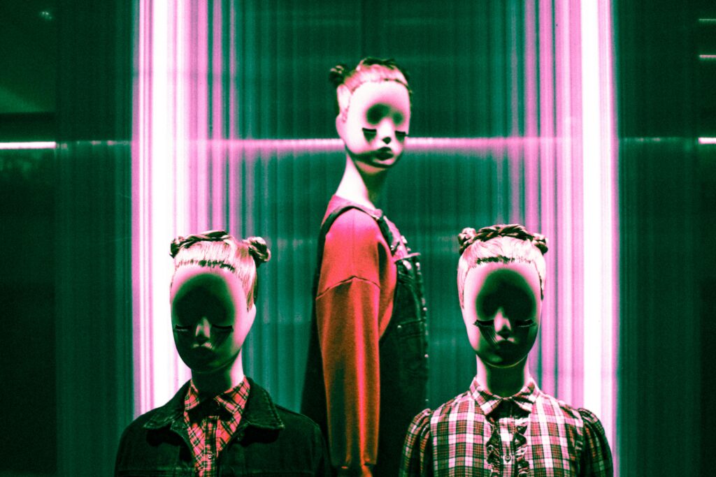 Deepfake technology representation